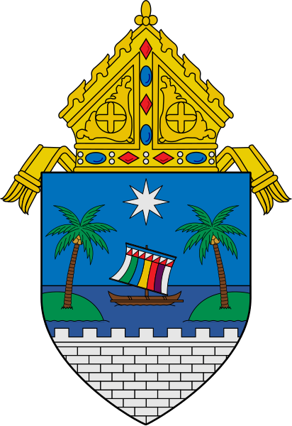 File:Coat of arms Apostolic Vicariate of Jolo.svg