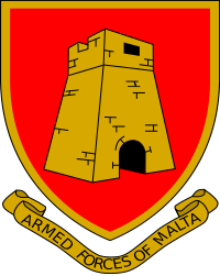 Escudo de armas de las fuerzas armadas de Malta.svg