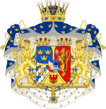 Coat of arms Prince héritier Gustave (V).svg