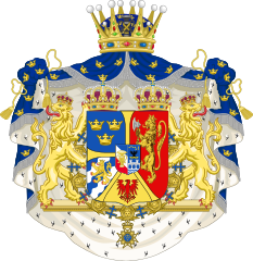 Arms as crown prince from 1872 to 1905