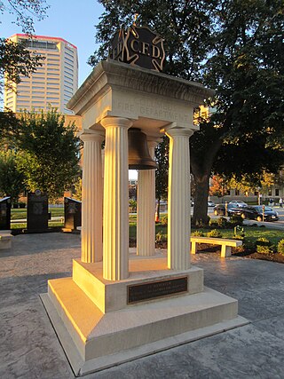 <span class="mw-page-title-main">Columbus Firefighters Memorial</span> Memorial in Columbus, Ohio, U.S.