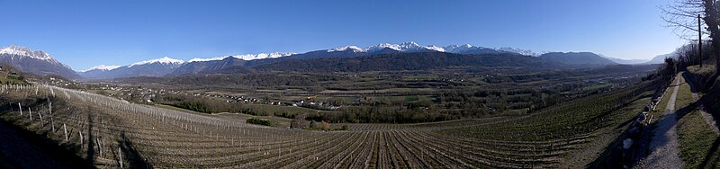 File:Combe de Savoie vue de Cruet en hiver (février 2022).JPG