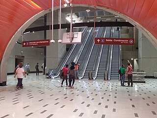 Plaza Egaña metro station Santiago metro station