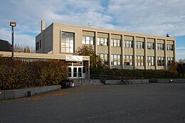 Constitution Hall, UAF, 1955. Constitutional Hall NRHP Fairbanks, AK.jpg