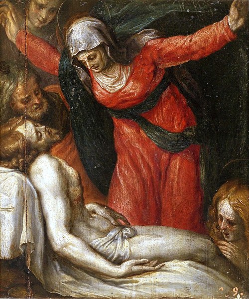 File:Cristo muerto con la Virgen, la Magdalena y otros santos (Museo del Prado).jpg