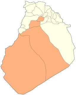 <span class="mw-page-title-main">El Abiodh Sidi Cheikh District</span> District in El Bayadh, Algeria
