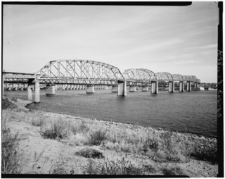 Old Clark Bridge Former Illinois/Missouri Mississippi River crossing