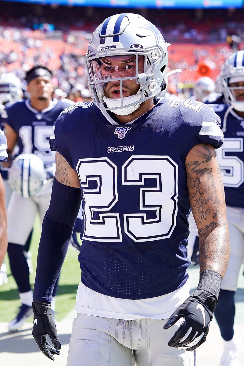 : NFL PRO LINE Darian Thompson Dallas Cowboys Youth Primary  Player Jersey - Navy : ספורט ופעילות בחיק הטבע