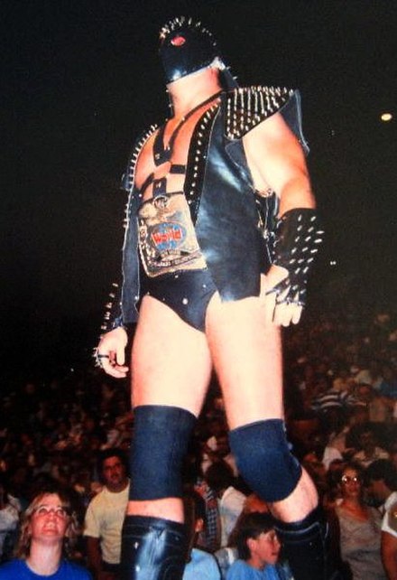 Demolition was known for their distinctive outfits which involved an entrance mask as well as red and silver face paint.