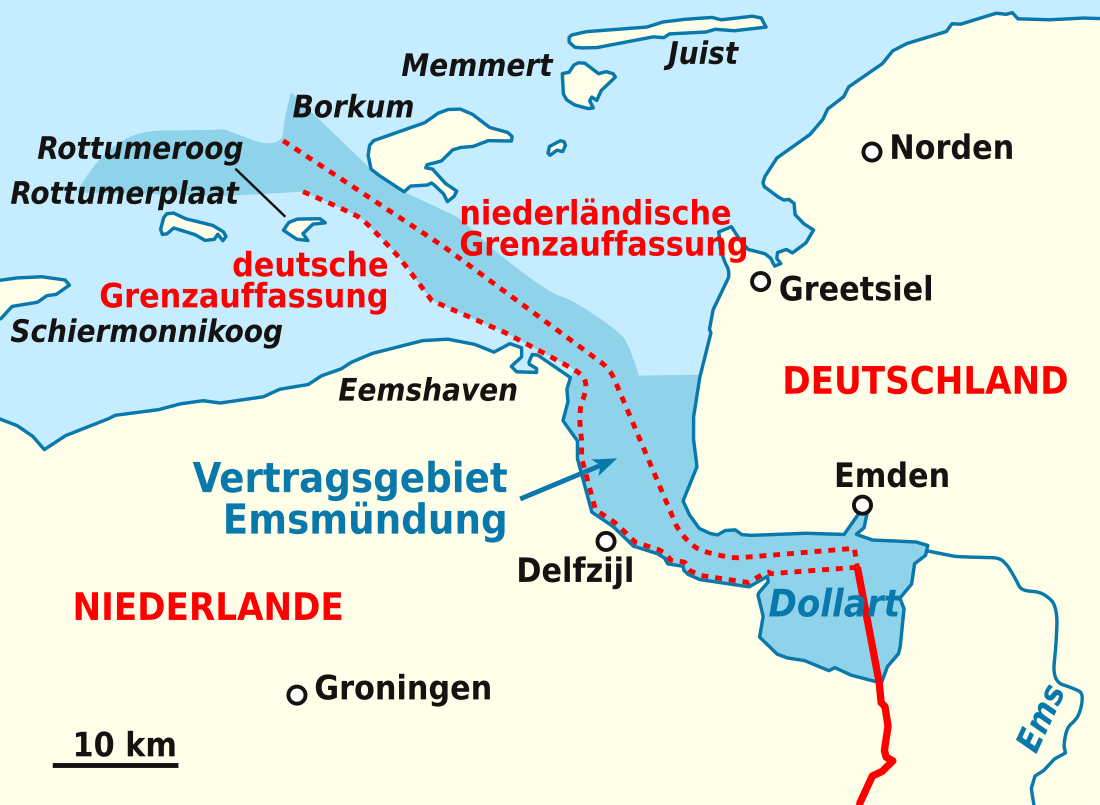 Schifffahrtsordnung Emsmündung