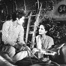 Ашок Кумар и Девика Рани в фильме Achhut Kanya (1936)