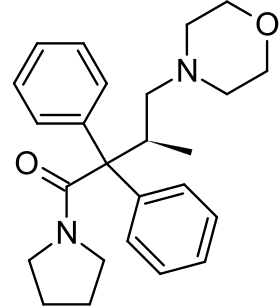 Dextromoramide2DACS.svg