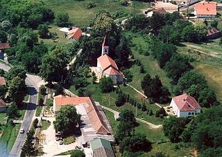 Dióskál Village in Western Transdanubia, Hungary