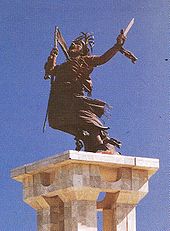 The integration monument in Dili was donated by the Indonesian government to represent emancipation from colonialism Dili Integration Monument.jpg