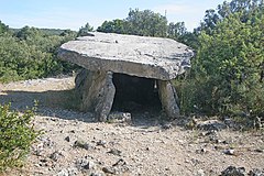 Dolmen de Champ-Vermeil (2. července 2013)