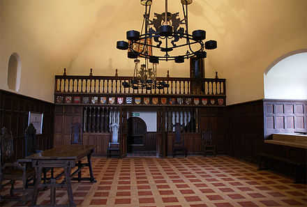 The restored Lord's Hall