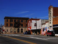 Roanoke no centro, Alabama