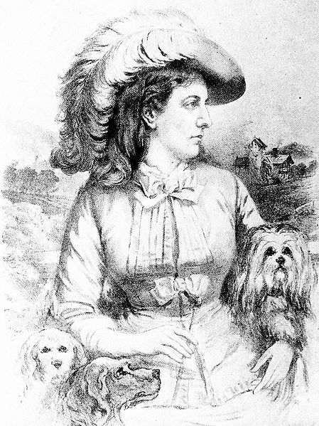 File:Drawing of Maria Louise Ramé.jpg