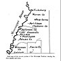 Thumbnail for File:Early map; of the western portion of the Mississippi Territory showing the river counties and towns.jpg