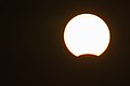 Eclipse solar del 21 de agosto de 2017 desde el Pico Sacro.