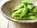 Edamame - green soybeans