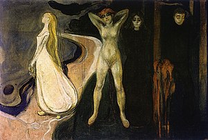 Die Frau in drei Stadien (Edvard Munch)