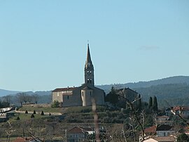 Die Kirche in Lablachère