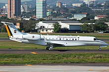 Embraer ERJ Brazilian presidential aircraft Embraer ERJ 135 (Forca Aerea Brasileira) Rafael Luiz (14778757021).jpg