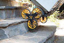 Example of hand truck stair climber wheels Example of Stair Climber Wheels.jpg