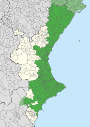 Valencian dialectal variety of the Catalan language spoken in the Valencian Community