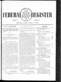 Thumbnail for File:Federal Register 1953-02-17- Vol 18 Iss 32 (IA sim federal-register-find 1953-02-17 18 32).pdf