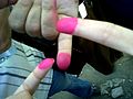 Fingers dyed pink after voting.jpg