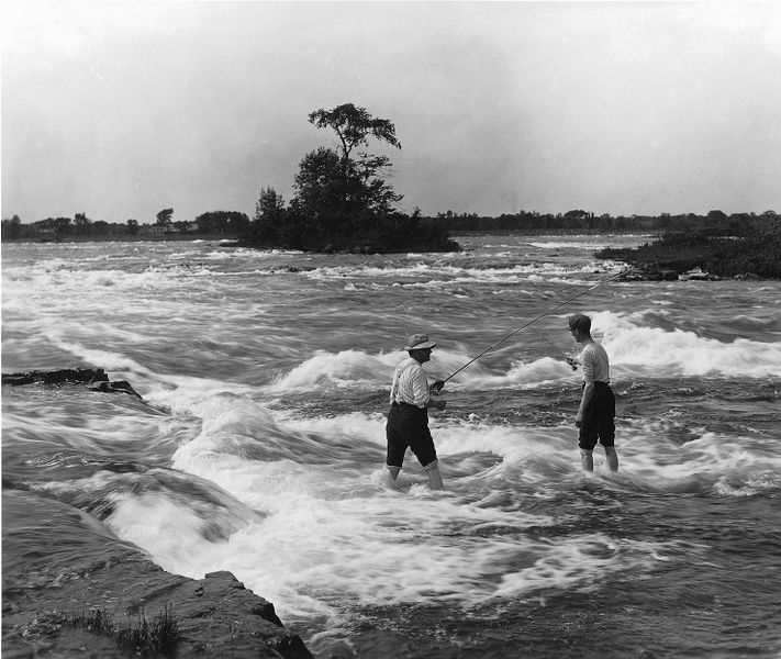 File:Fishing in Lachine Rapids, QC, 1901.jpg