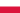 Drapeau : Pologne