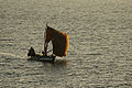 Pecheur sur le fleuve Sénégal