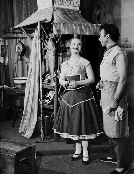 Florence Henderson and William Tabbert from the Broadway production of Fanny (1955)