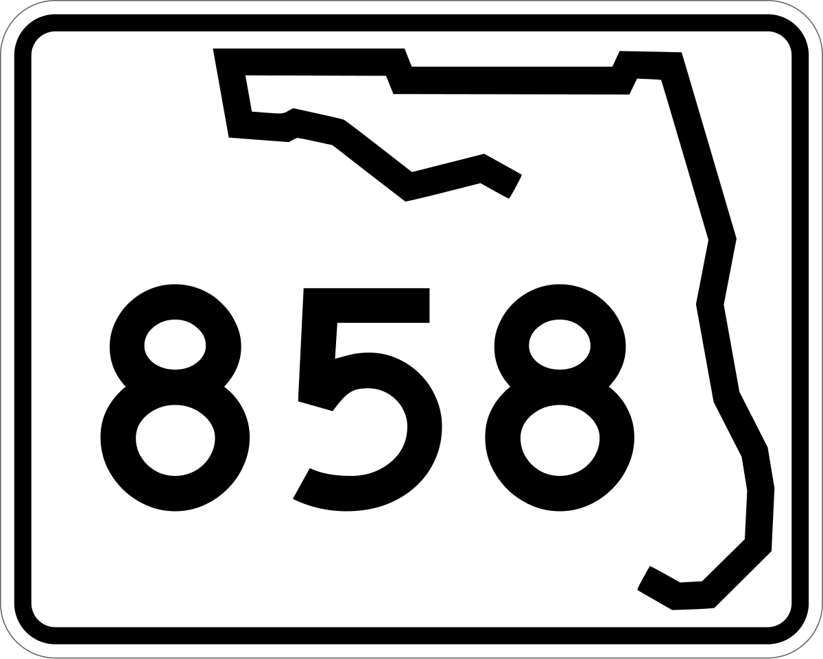 Florida State Road 858 - Wikipedia