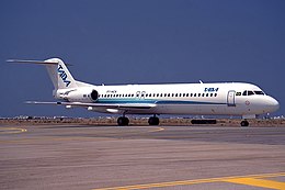 F-100 at Faro Airport