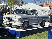 F-100 Eluminator on display at the Los Angeles Coliseum (Feb 2022) Ford F-100 Eluminator Concept Truck.jpg