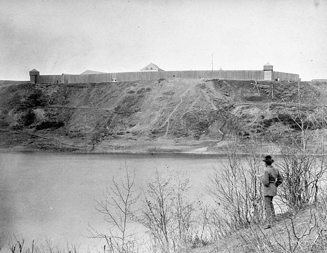Fort Edmonton, 1870.