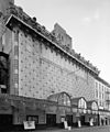 Le Fulton (Helen Hayes) Theater, sur la 42nd Street, NYC, vers 1980 avant sa destruction en 1982