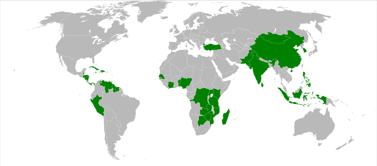 G33 (developing countries) - Wikipedia