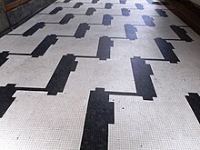 Interlocked fasces in pavement Galleria delle Vittorie pavimento.jpg