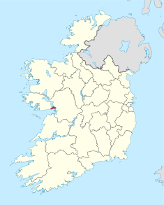 The area governed by the council Galway City in Ireland.svg