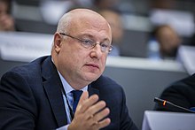 George Tsereteli (Georgia) at OSCE PA Autumn Mtg, Geneva, 5 October 2014.jpg