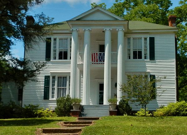 The George W. Towns House in Talbotton, Georgia was added to the National Register of Historic Places on May 7, 1973.