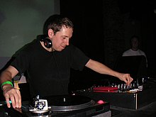 French disc jockey Gilles Peterson invented the term "acid jazz". Gilles Peterson 01.jpg