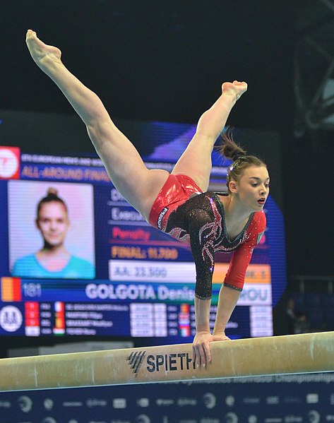 Giorgia Villa during the all-around final