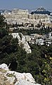 Blick vom Philopappos auf Athen