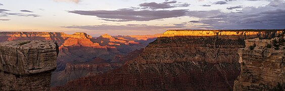 Grand Canyon South Rim at Sunset